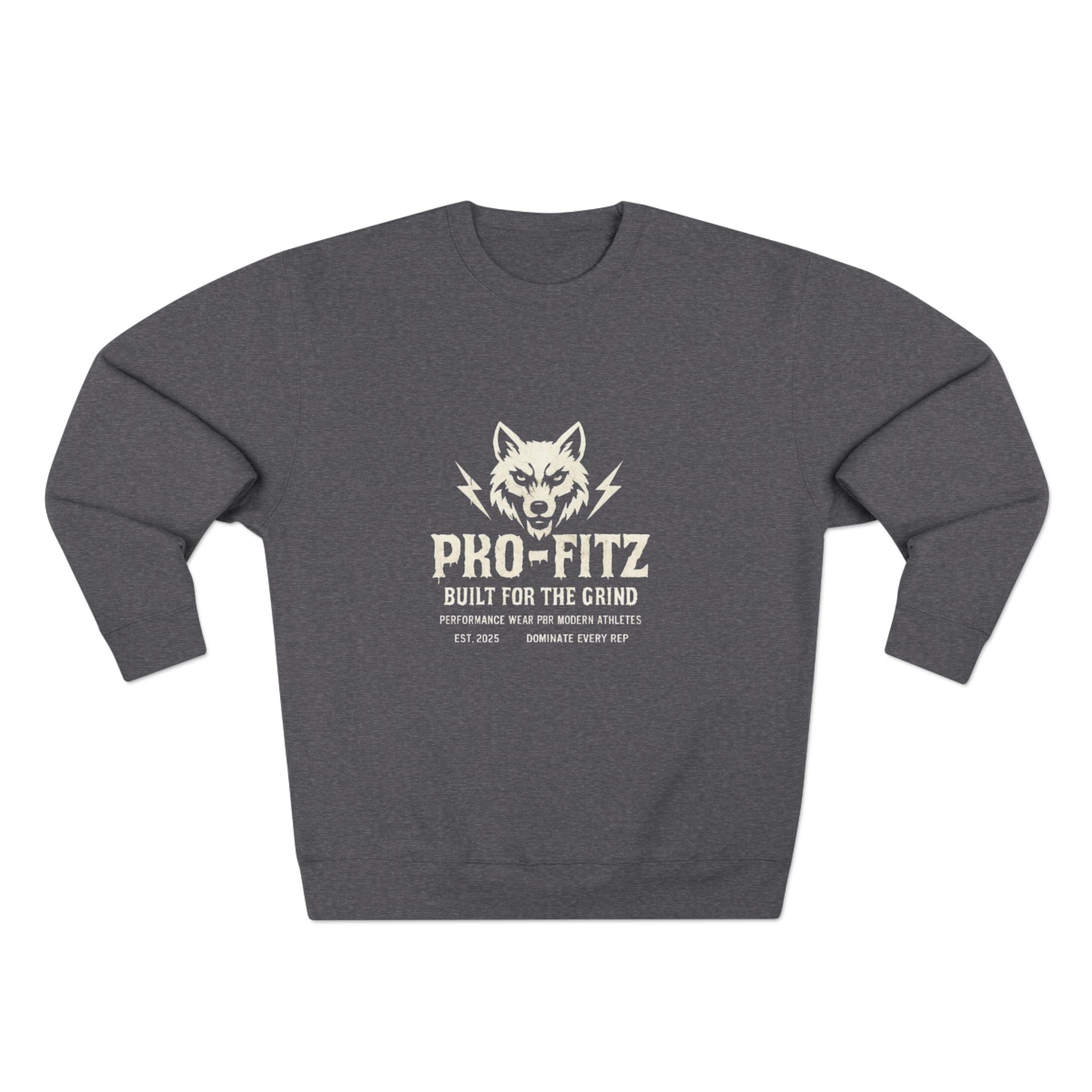 Pro-Fitz Built for the Grind Unisex Crewneck Sweatshirt | Casual Wear, Gym Apparel, Gift for Fitness Enthusiasts, Motivational [...]