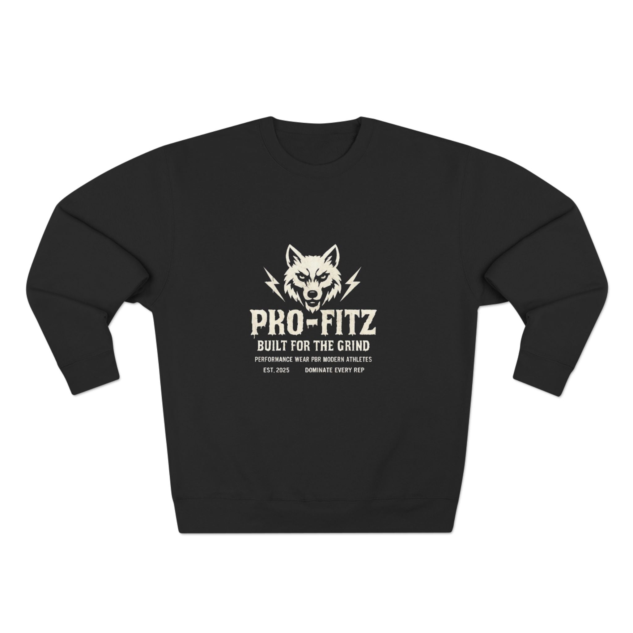 Pro-Fitz Built for the Grind Unisex Crewneck Sweatshirt | Casual Wear, Gym Apparel, Gift for Fitness Enthusiasts, Motivational [...]